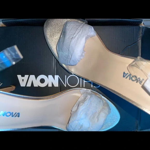 Fashion Nova Rose Gold Heels - Picture 4 of 8